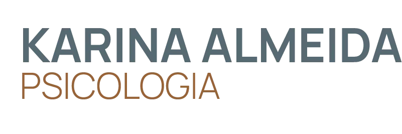 Karina Almeida Psicologia – logotipo com nome da psicóloga
